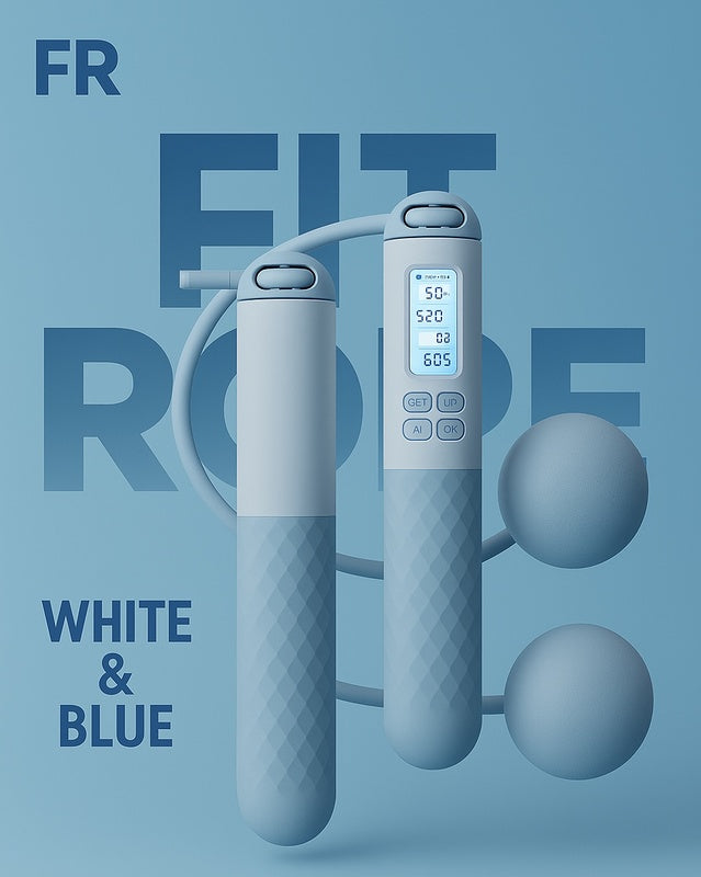FIT ROPE Pro - White/Blue