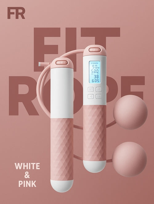 FIT ROPE Pro - White/Pink